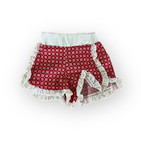 EUC 3/6m Persnickety ruffle Shorts - Picture 1 of 3